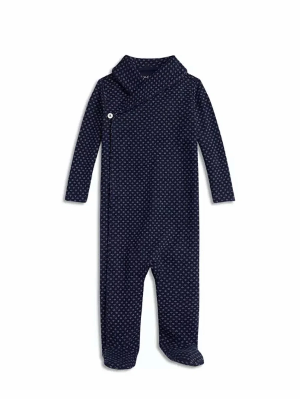 NWT! Ralph Lauren Navy Blue One-Piece - Newborn